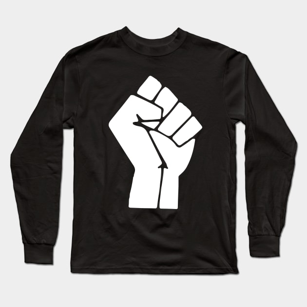 Protest Fist Long Sleeve T-Shirt by inkstyl